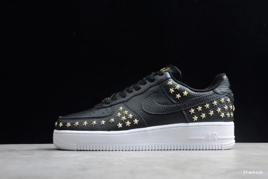 STARS LOW FORCE AR0639-001 1 AIR NIKE BLACK 1002